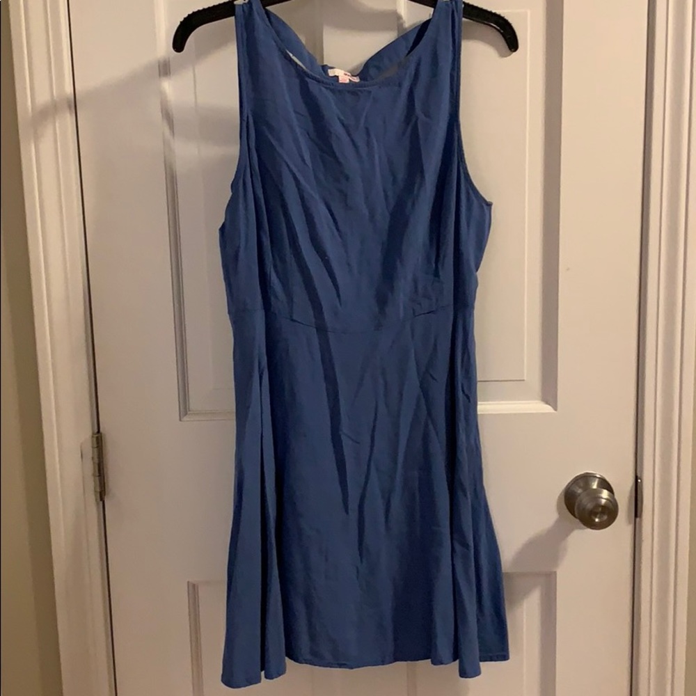 Blue dress